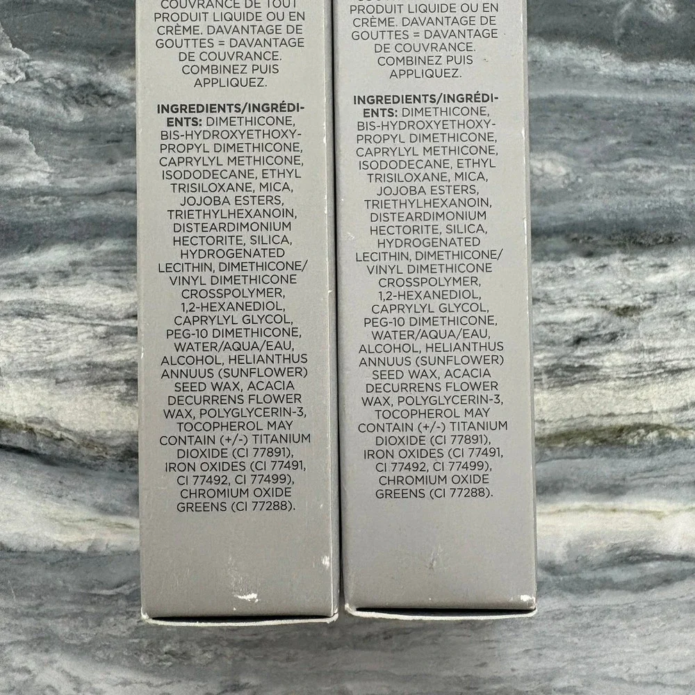 Cover FX Custom Cover Drops N Deep 5 Foundation Pigment 7.5ml Lot of 2 New